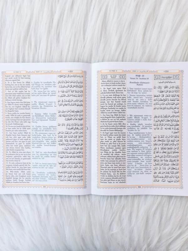 The Holy Quran Para Set (Translation in Roman script) - Image 4
