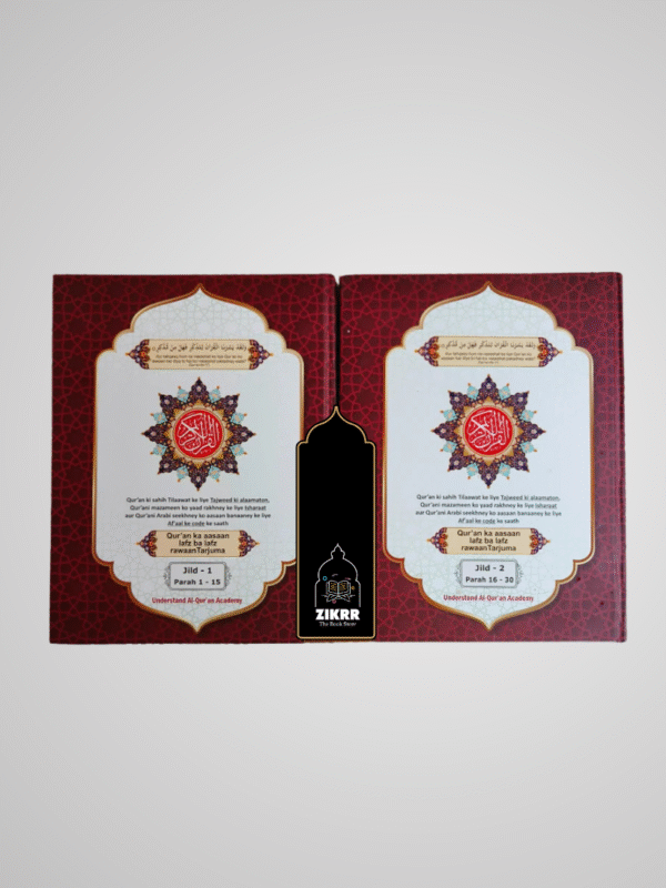 The Glorious Quran (Word To Word Translation in Roman script)