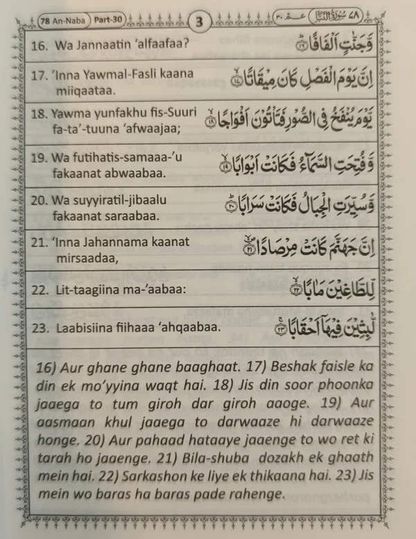 Para Amm ( roman englsih with arabic) - Image 3