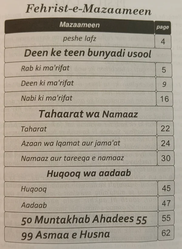 Aao Deen Seekhein(Roman Script) - Image 3